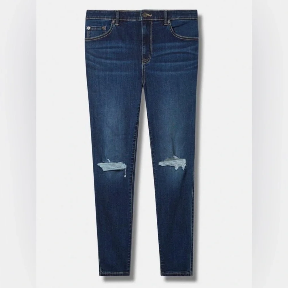 Torrid MidFit Super Skinny High-Rise Jeans - Picture 7 of 14